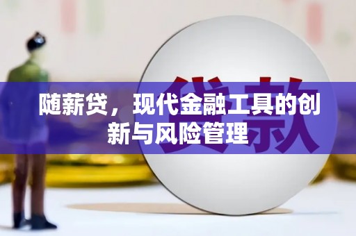 三芝随薪贷，现代金融工具的创新与风险管理