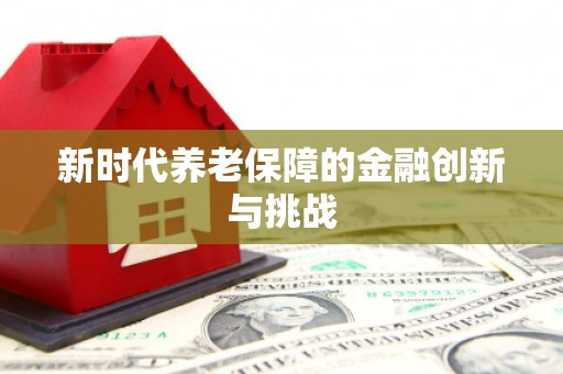 三芝新时代养老保障的金融创新与挑战
