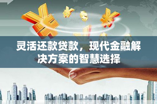 三芝灵活还款贷款，现代金融解决方案的智慧选择