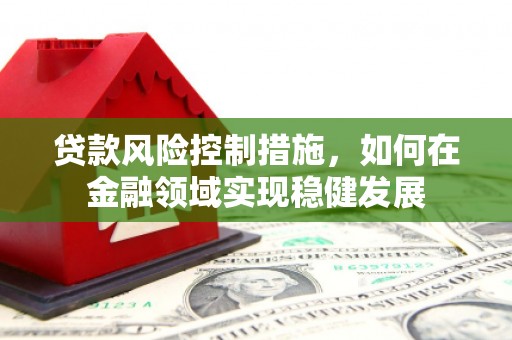 三芝贷款风险控制措施，如何在金融领域实现稳健发展