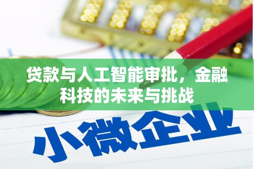 三芝贷款与人工智能审批，金融科技的未来与挑战