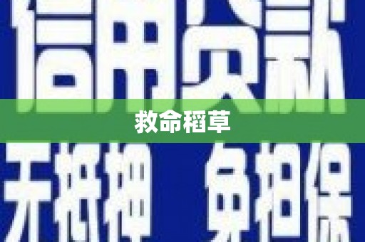 三芝救命稻草