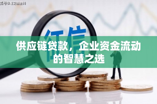 三芝供应链贷款，企业资金流动的智慧之选