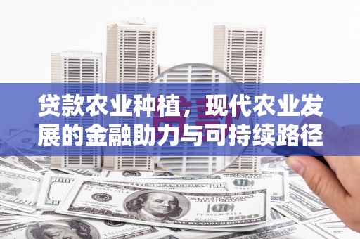 三芝贷款农业种植，现代农业发展的金融助力与可持续路径