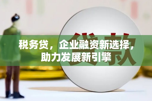 三芝税务贷，企业融资新选择，助力发展新引擎