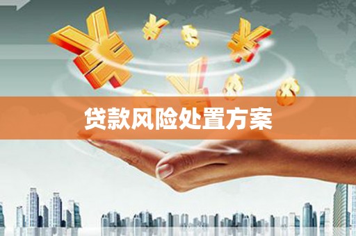 三芝贷款风险处置方案