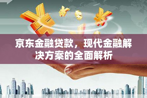 三芝京东金融贷款，现代金融解决方案的全面解析