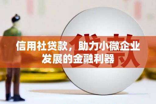三芝信用社贷款，助力小微企业发展的金融利器