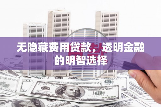 三芝无隐藏费用贷款，透明金融的明智选择