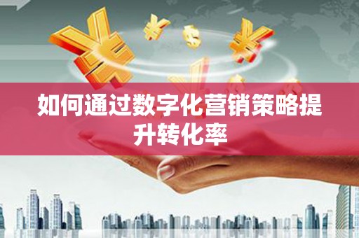 三芝如何通过数字化营销策略提升转化率