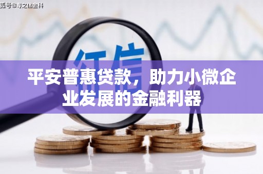 三芝平安普惠贷款，助力小微企业发展的金融利器