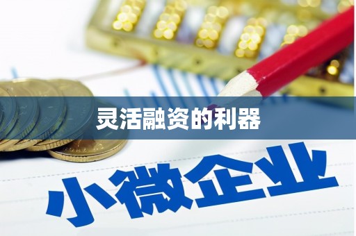 三芝灵活融资的利器